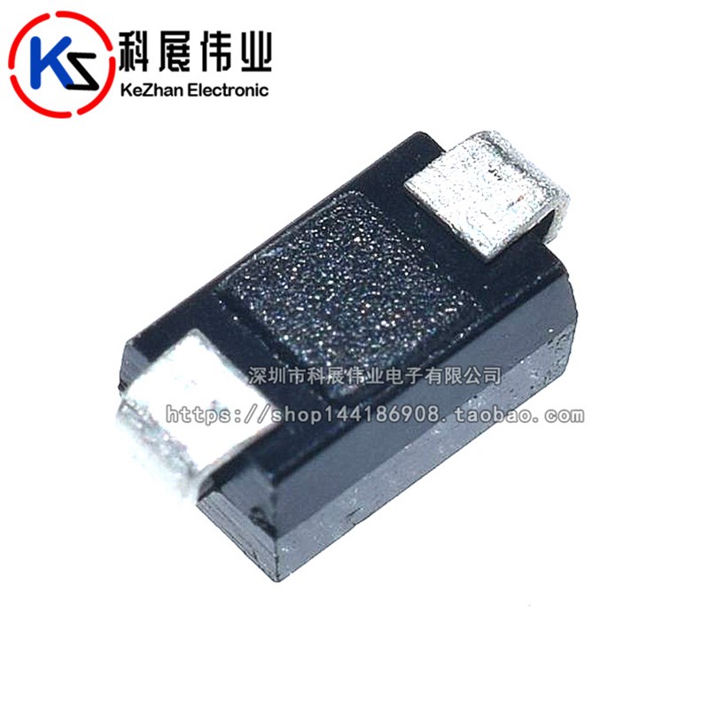 SS210 SMA(DO-214AC) 2A/100V 贴片肖特基二极管(20只)