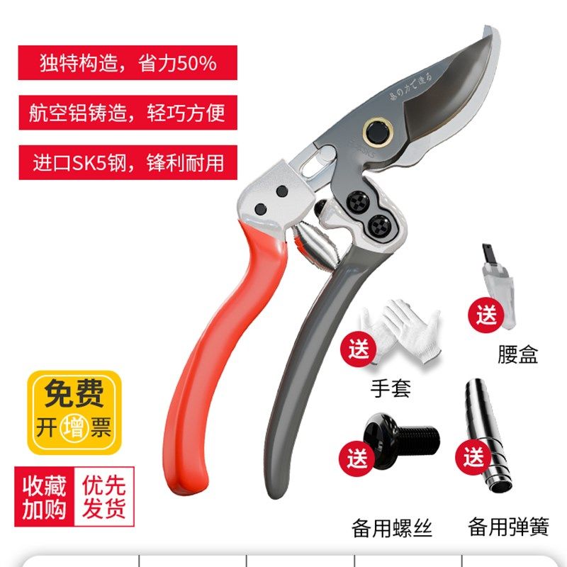 日本进口剪刀修枝剪果树修剪树枝园艺剪枝专用花剪家用修花园林条,特色手工艺,其他特色工艺品,淘宝优惠券,粉丝福利购,淘宝优惠卷