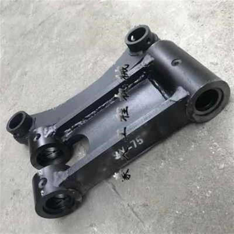 新品1杆挖机配件大全s6055字35连杆千秋架斗U轴拉架轴套全套