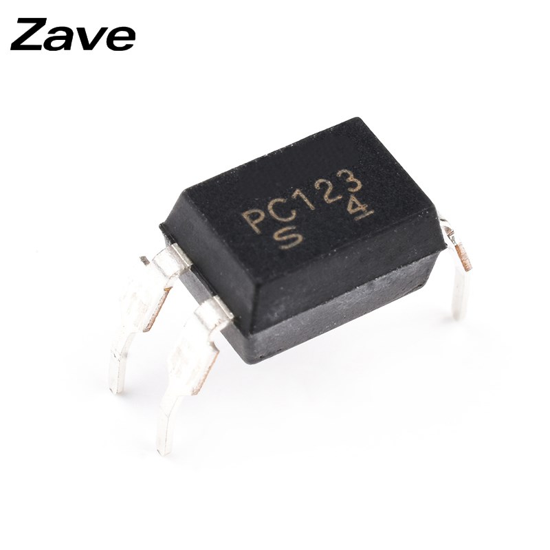 直插 PC123 晶体管光耦 隔离器-晶体管/光电输出 DIP-4脚 IC 芯片