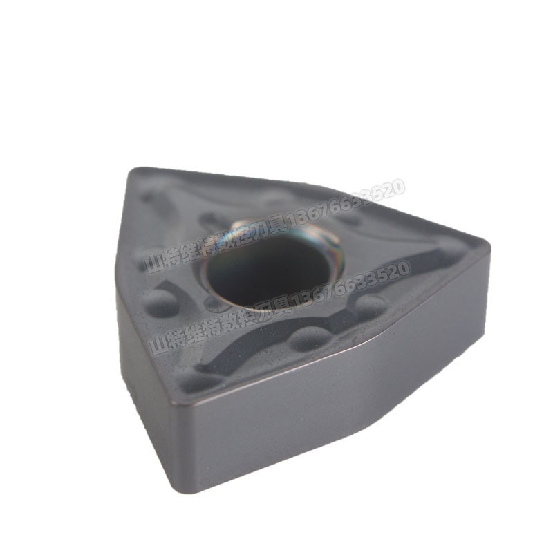 桃型车刀开粗刀片WNMG080404/08多边形外圆刀片数控车刀片不锈钢