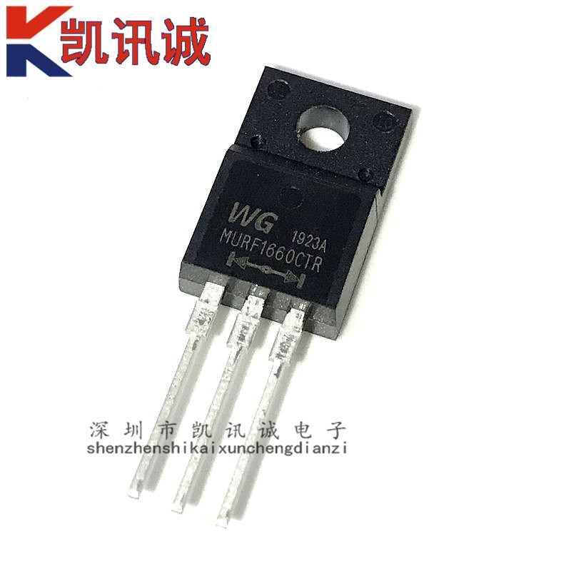 MURF1660CT 共阴 MURF1660CTR 共阳 16A 600V 快恢复二极管WG原装