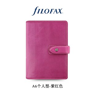 英国filofax斐来仕 malden真牛皮手帐商务复古记事笔记本效率手册
