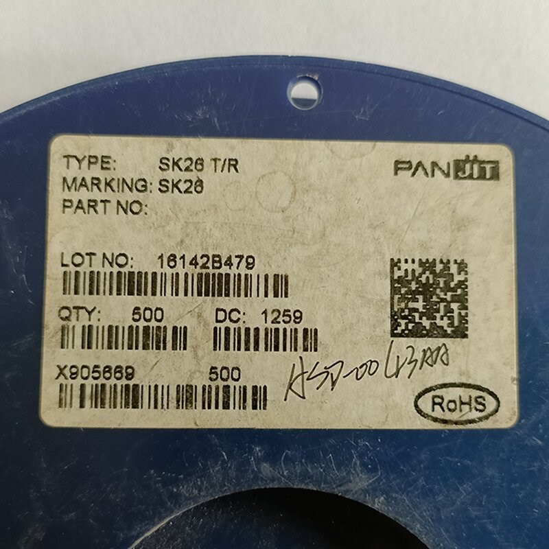 全新原装SK26 肖特基二极管丝印PJ1459 SK26 2A60V SMB贴片元器件