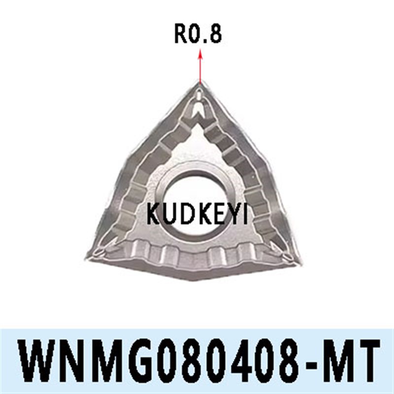 桃型外圆数控精车刀片陶瓷光洁度高WNMG080404 080408-MT CT3000