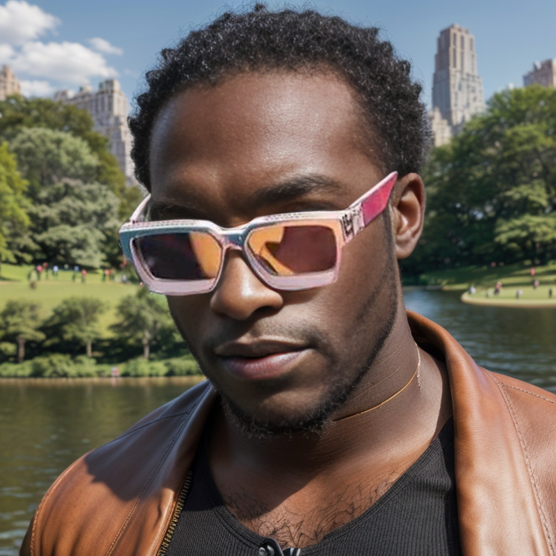 欧美百万富翁同款太阳眼镜男款防晒时尚个性墨镜女高级感