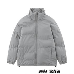 山东泰山冲锋衣秋冬加绒加厚复服宽松保暖立领面包服男女侣外套棉