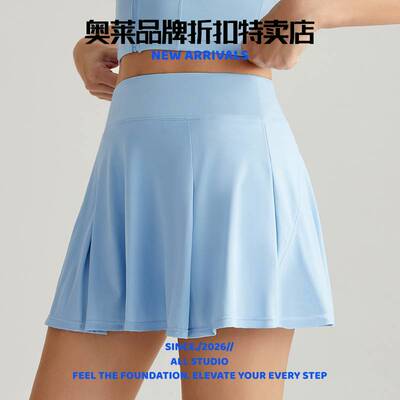 泉州飞傲服饰有限公司瑜伽短裙女假两件高腰显瘦运动短裙防走光健