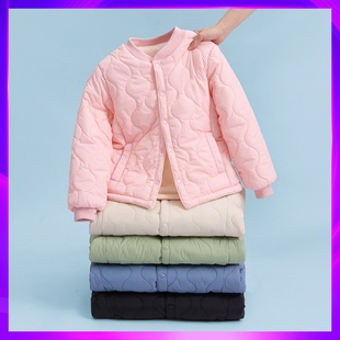 品牌整块棉儿童棉服内胆小棉袄校服神器男童女童中大童棉衣加绒厚