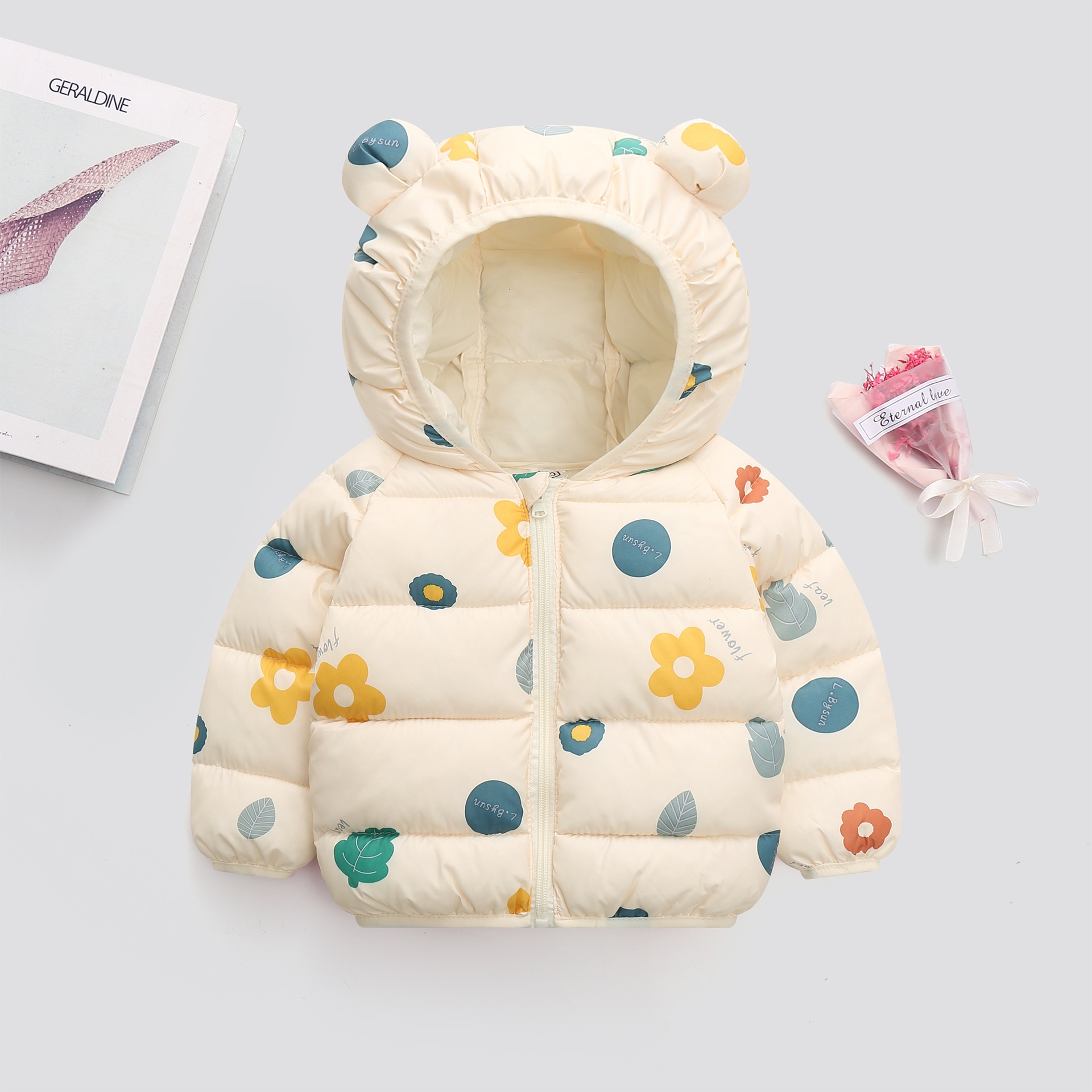 2025年新款儿童棉袄棉衣夹棉外套