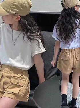 韩国女童牛仔热裤夏装韩版薄款15