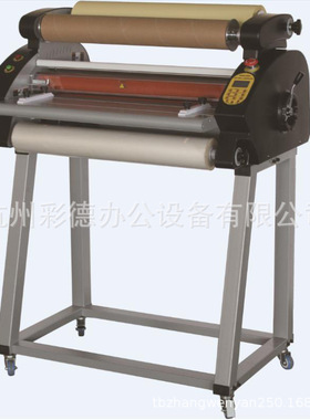 FM680C单面防卷曲电动冷热覆膜机单双面裱膜机PET广告相片过塑机