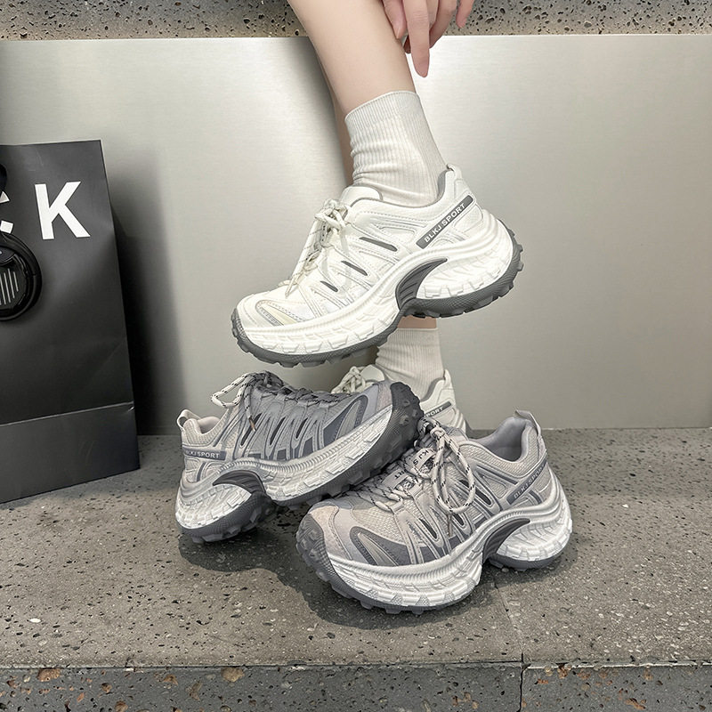 欧货厚底爆款老爹鞋女2026春季新款小个子网面跑步鞋网红运动女鞋,女鞋,时尚休闲鞋,淘宝优惠券,粉丝福利购,淘宝优惠卷