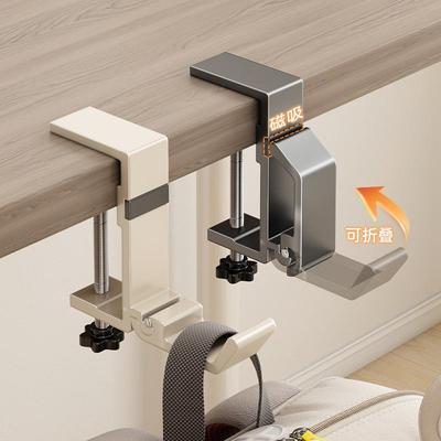 书包挂钩学生书桌边挂书包免打孔强力承重宿舍办公桌无痕挂包神器