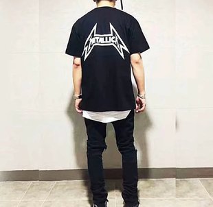福利输出!孩子王club自主Fearofgod×Metallica 老复线短袖