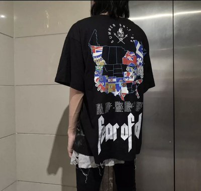 【现货】hzw自主非vintage Metallica tee 火柴人