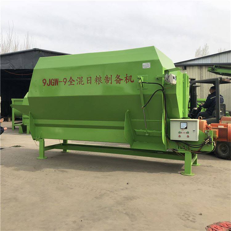 立式tmr日粮搅拌机 单双轴tmr搅拌机 牵引式tmr全日粮搅拌机