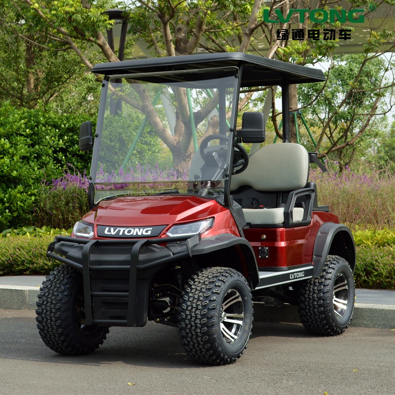 两座高尔夫球车 LT-A827.2G Electric vehicle  golf cart