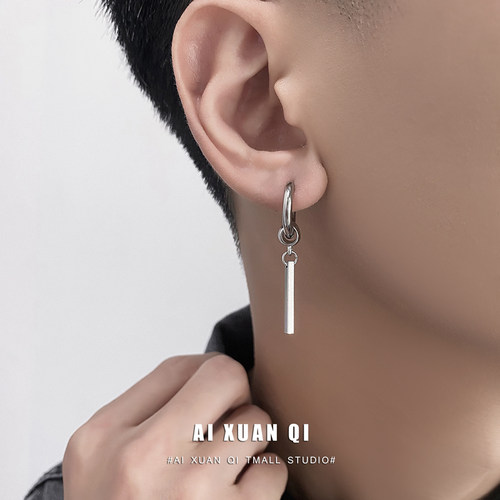 冷淡风耳环男潮流个性ins潮痞帅