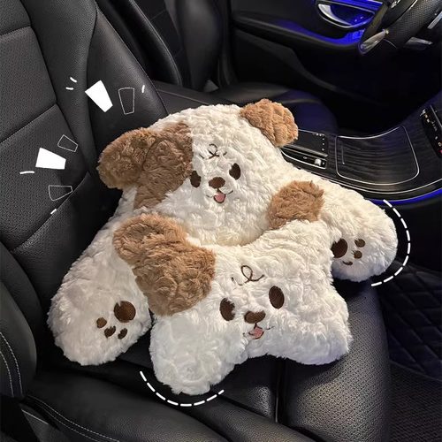 汽车头枕可爱腰靠枕靠垫车内装饰