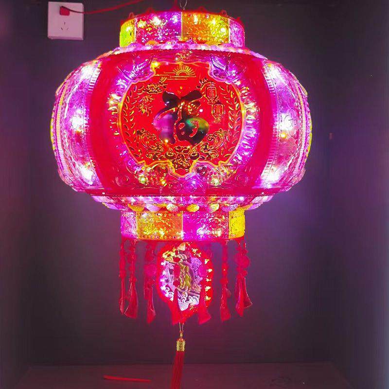 旋转灯笼大门口2024新款一对灯笼