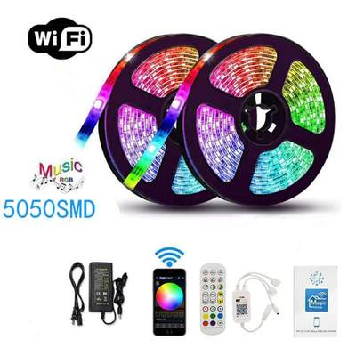 LED Strip Light 32.8ft 5050 RGB WIFI Party Decoration Lights