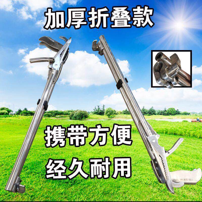 不锈钢黄鳝夹子泥鳅养蛇工具鳝鱼钳控鱼加长垃圾夹拾物器