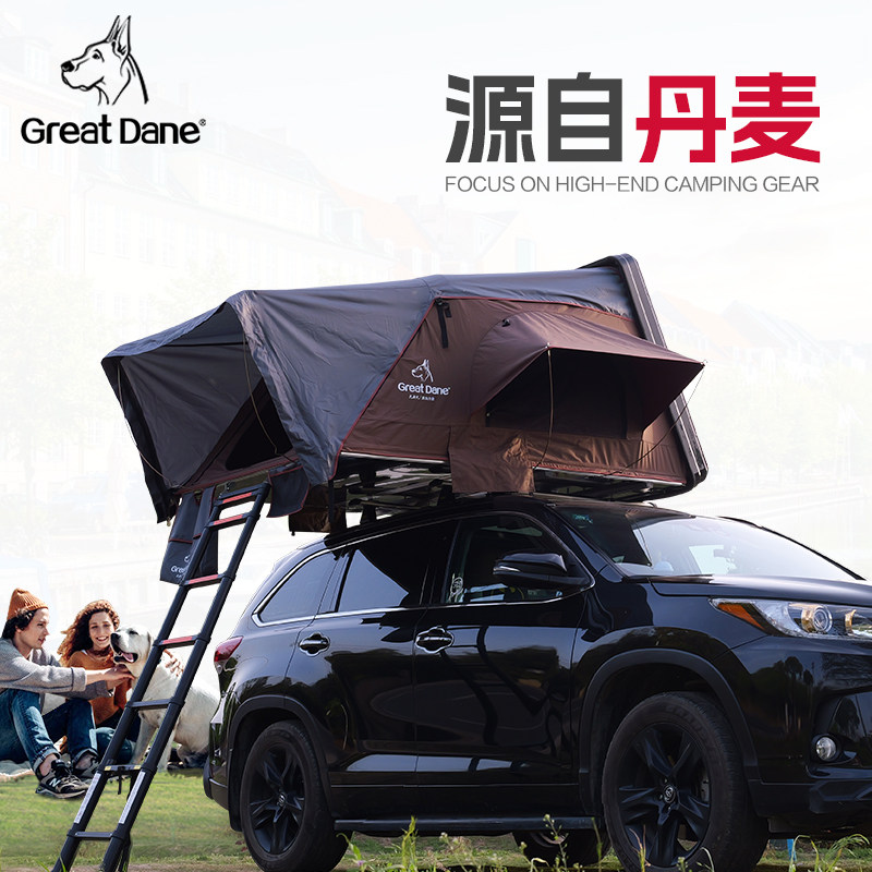 硬壳车顶帐篷 汽车皮卡车SUV 户外自驾游全自动 速开露营车载帐蓬