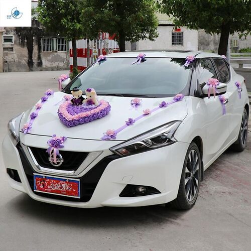 婚礼头车装饰素材模板 婚礼头车装饰图片下载 小麦优选