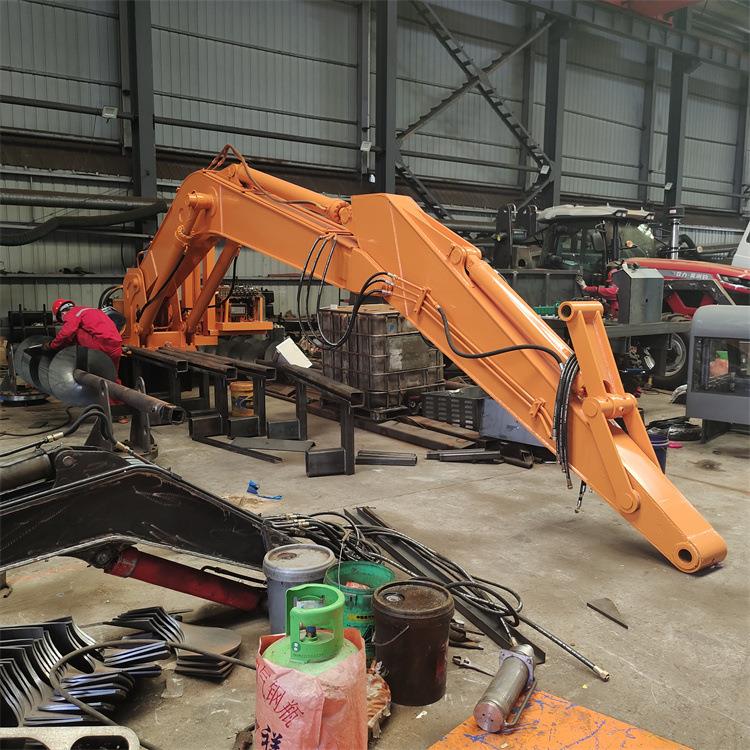 5米7米挖机臂总成 旋转抓木机械臂 货车改装抓机 厂区固定抓钢机