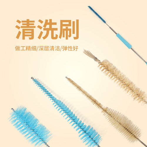 创普挤奶机配件 奶厅挤奶机清洗刷 奶桶清洗刷 奶管毛刷集乳器