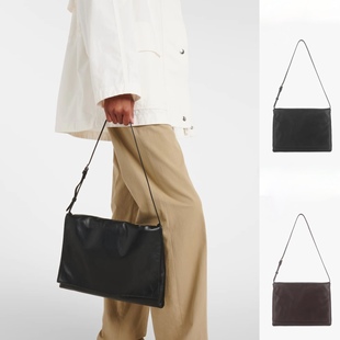 肯豆同款 Shoulder邮差包羊皮高级感信封包单肩包翻盖腋下包 Nan