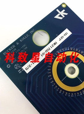 工业配件RUCKER&KOLLS 1208 110-149C REV.A UQ-6FP RK21756-01 4