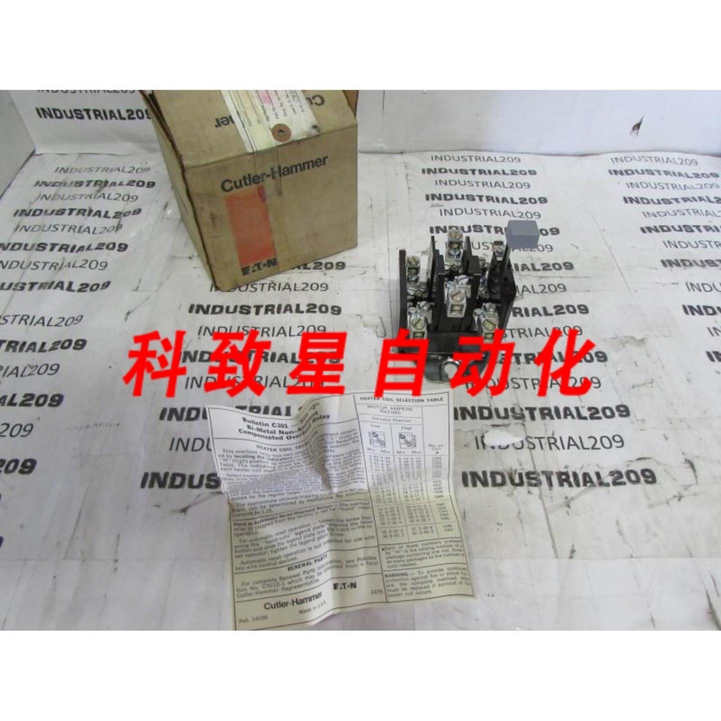 工业配件过载继电器C301DN3