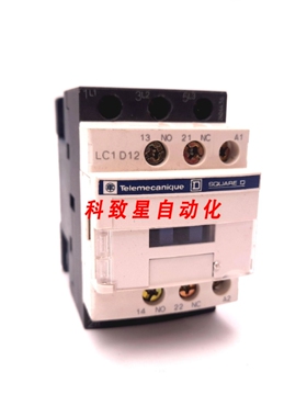 工业配件LC1D12 B7接触器继电器24VAC 600VAC25A 1-NO 1-NC