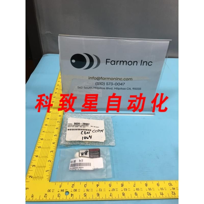 工业配件AMAT 00208907 ISOLATOR CERAMIC MODDCBIA SHUTTER COMP