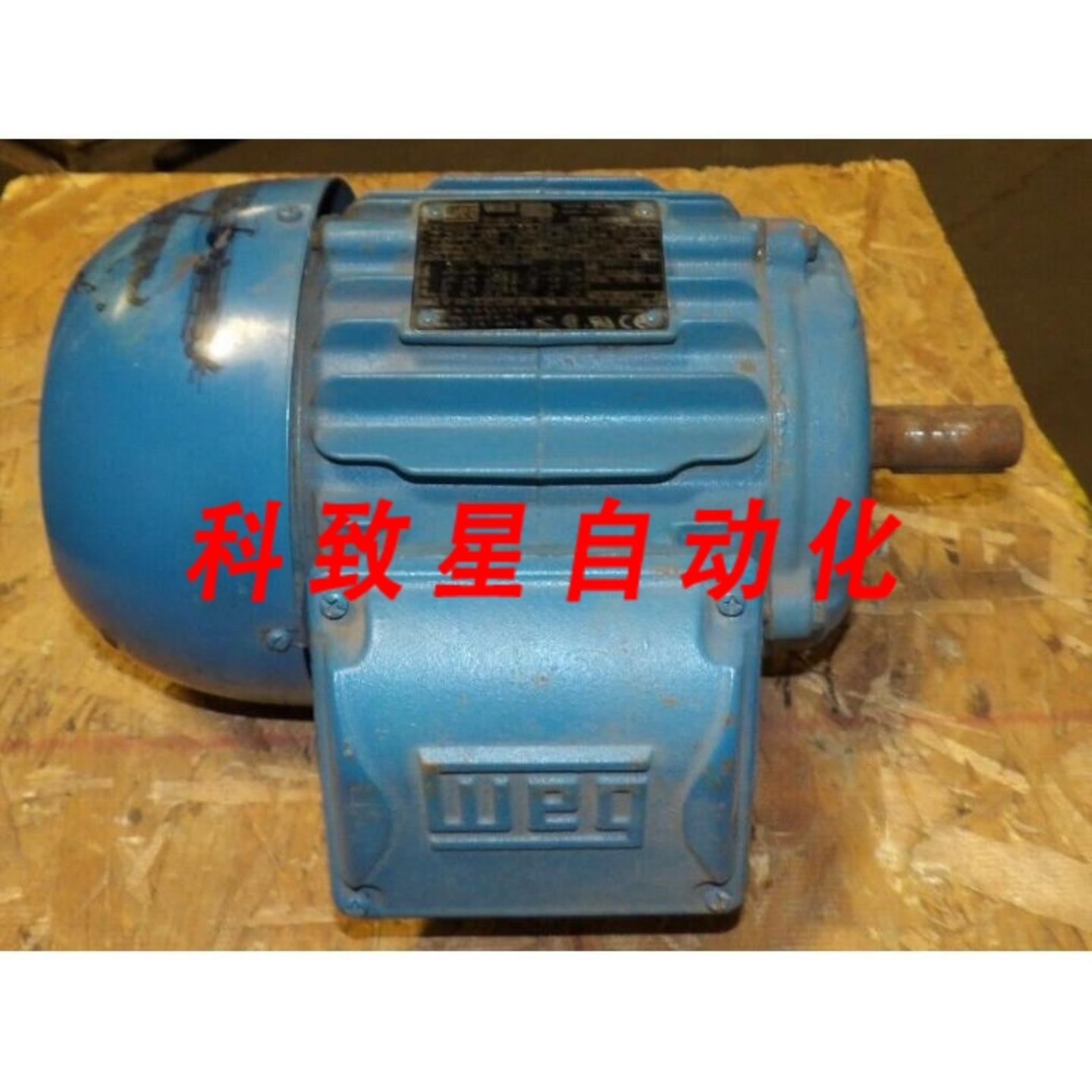 工业配件WEG 1 HP变频电机 230460VAC3 1760 RPM 143T TEFC 0011