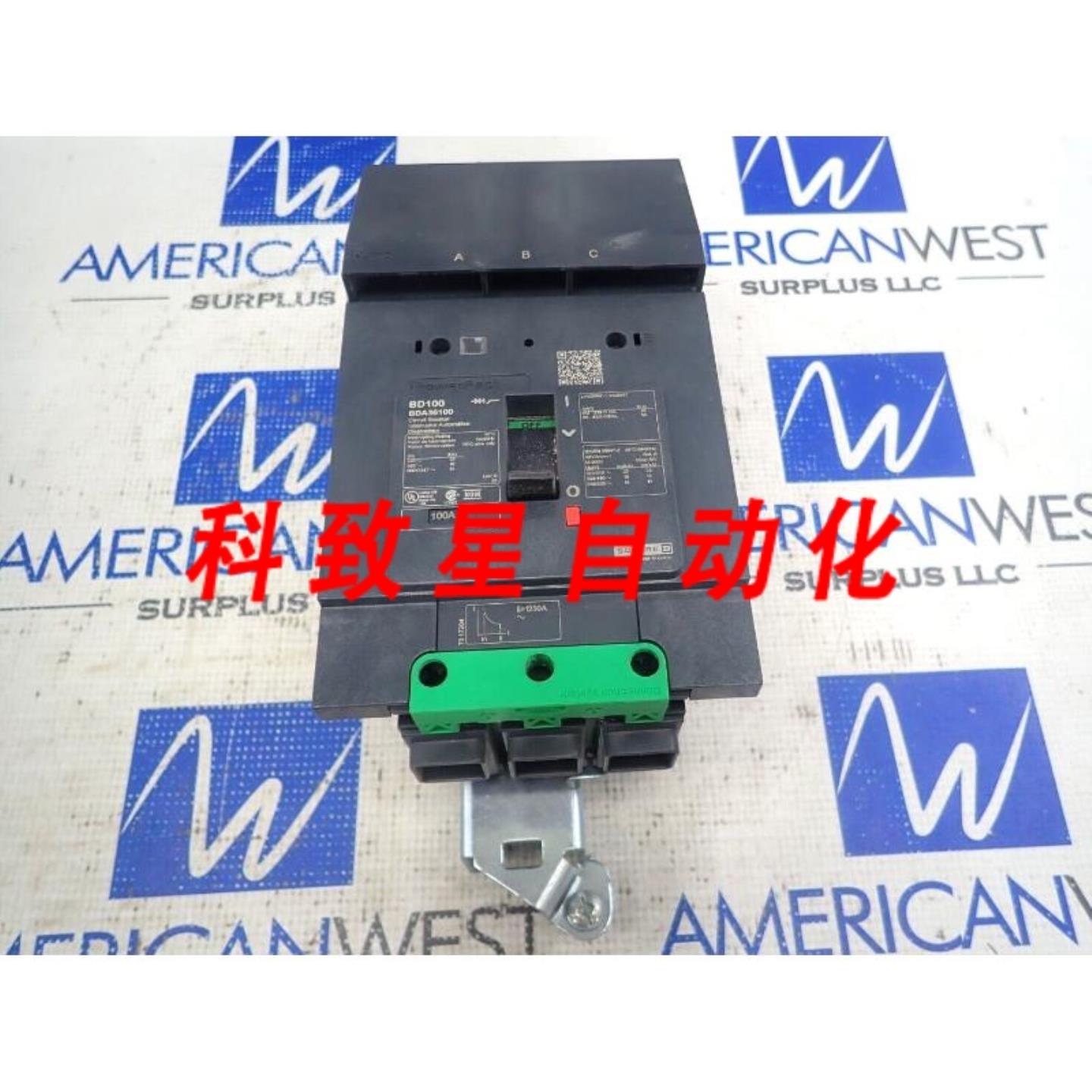 工业配件BDA36100 3极100安培 600Y347伏18K I-LINE断路器