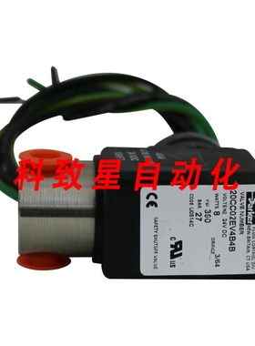 工业配件电磁阀 1/8 英寸 NTP 3/64 ORFC 20CC02EV4B4B 5 个装