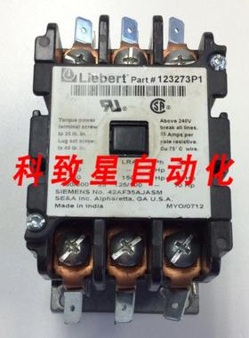 工业配件LIEBERT 123273P1 接触器 600VAC25 FLA