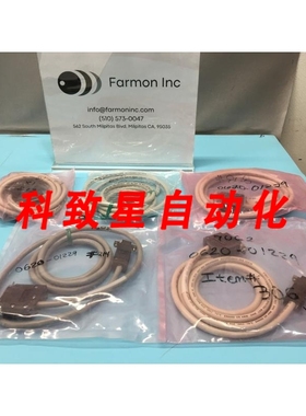 工业配件AMAT 0620-01229 CABLE ASSY 6FT COND DB9-MALE/DB25-FE
