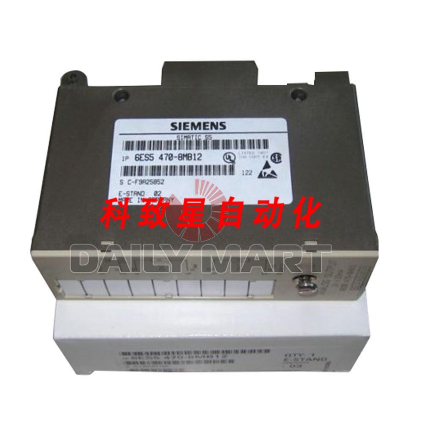 工业配件PLC 6ES5 470-8MB12 可编程逻辑控制器模块