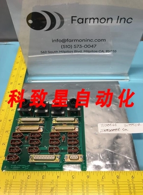 工业配件GCA/PRECISION 030755G2 PCB SPINNER INTERCONNECT 7110