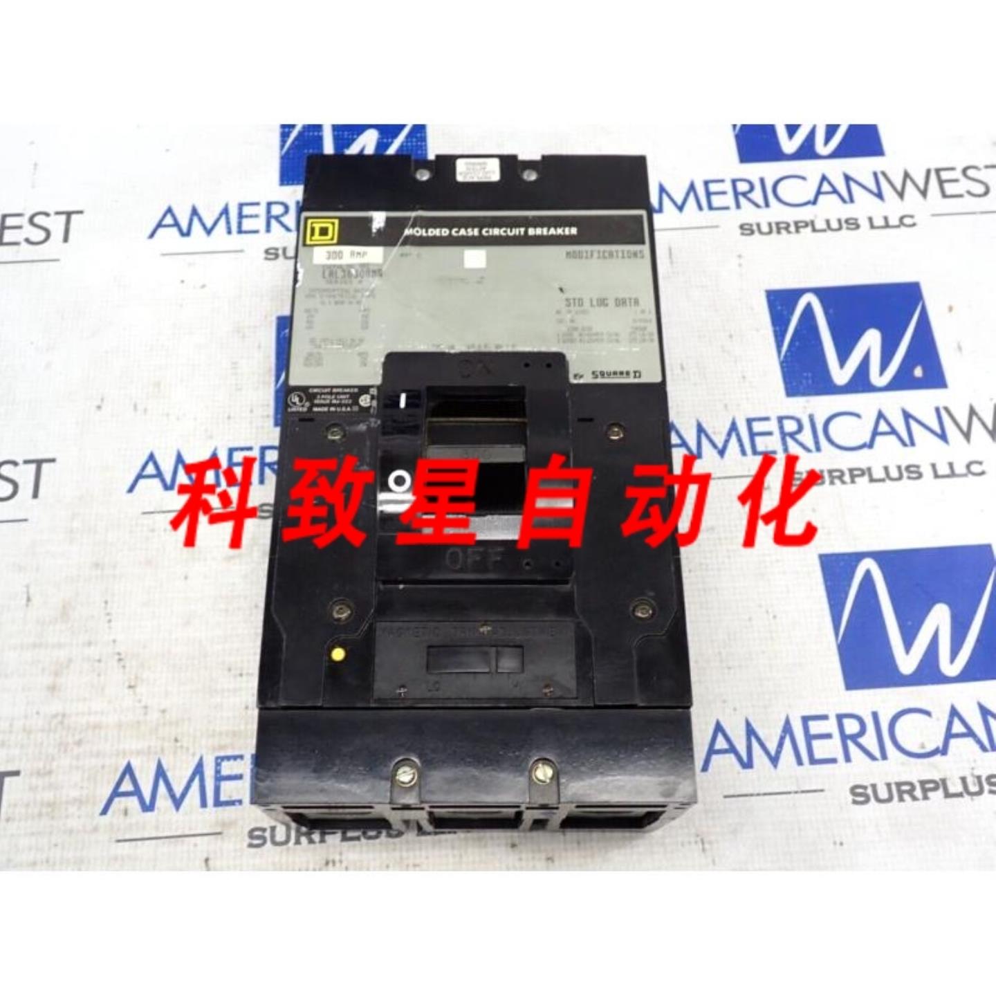 工业配件LAL36300MB 3极300安培 600伏LAL型断路器