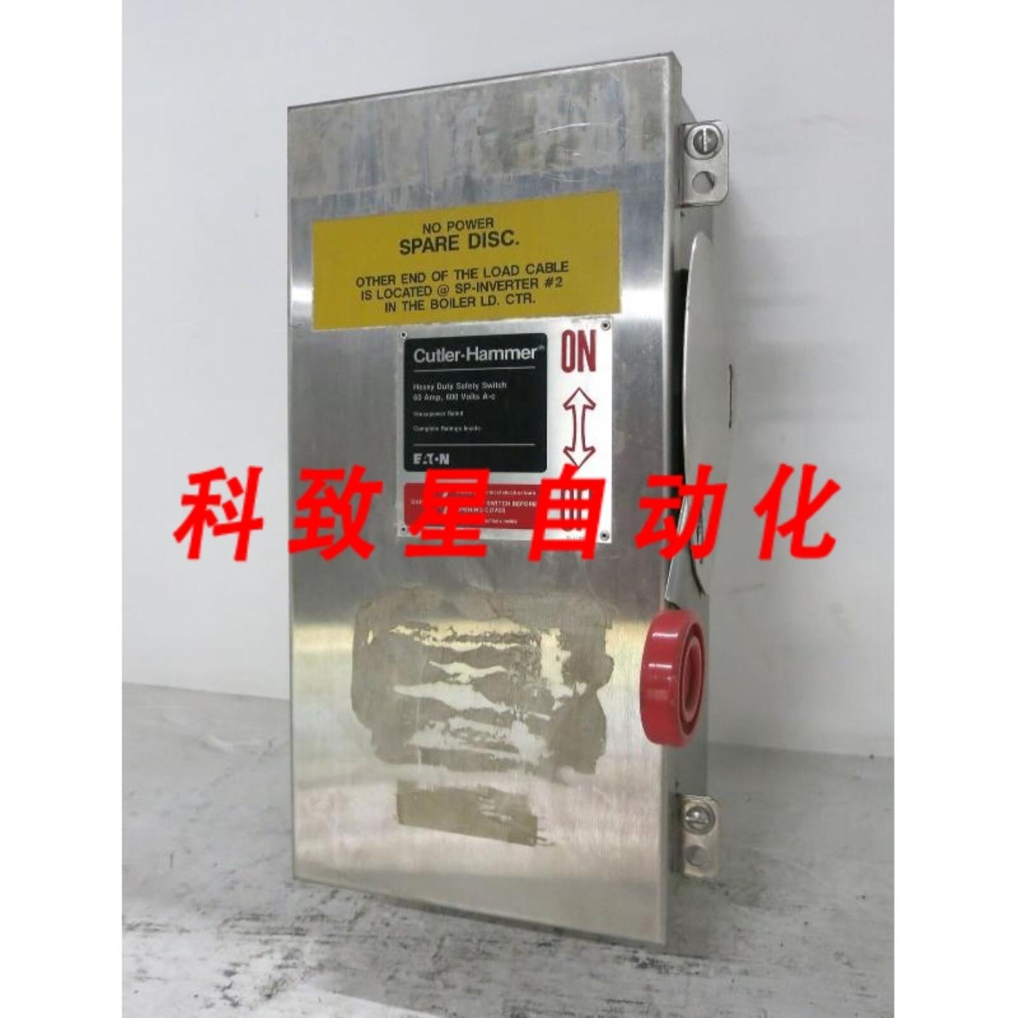 工业配件DH362FWK 60A 600V保险丝式安全断路器60安培 44X