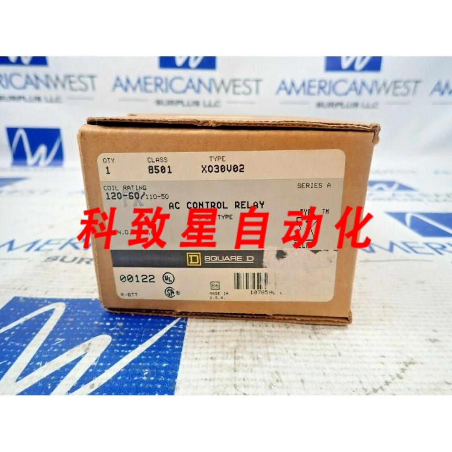 工业配件8501 XO30V02系列A控制继电器110120V