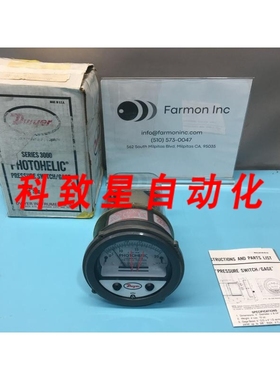 工业配件PHOTOHELIC SERIES 3000 PRESSURE SWITCH/GAGE 160438