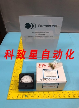 工业配件WESCHLER PP802-46 0-800 RF AMP ANALOG METER 161973