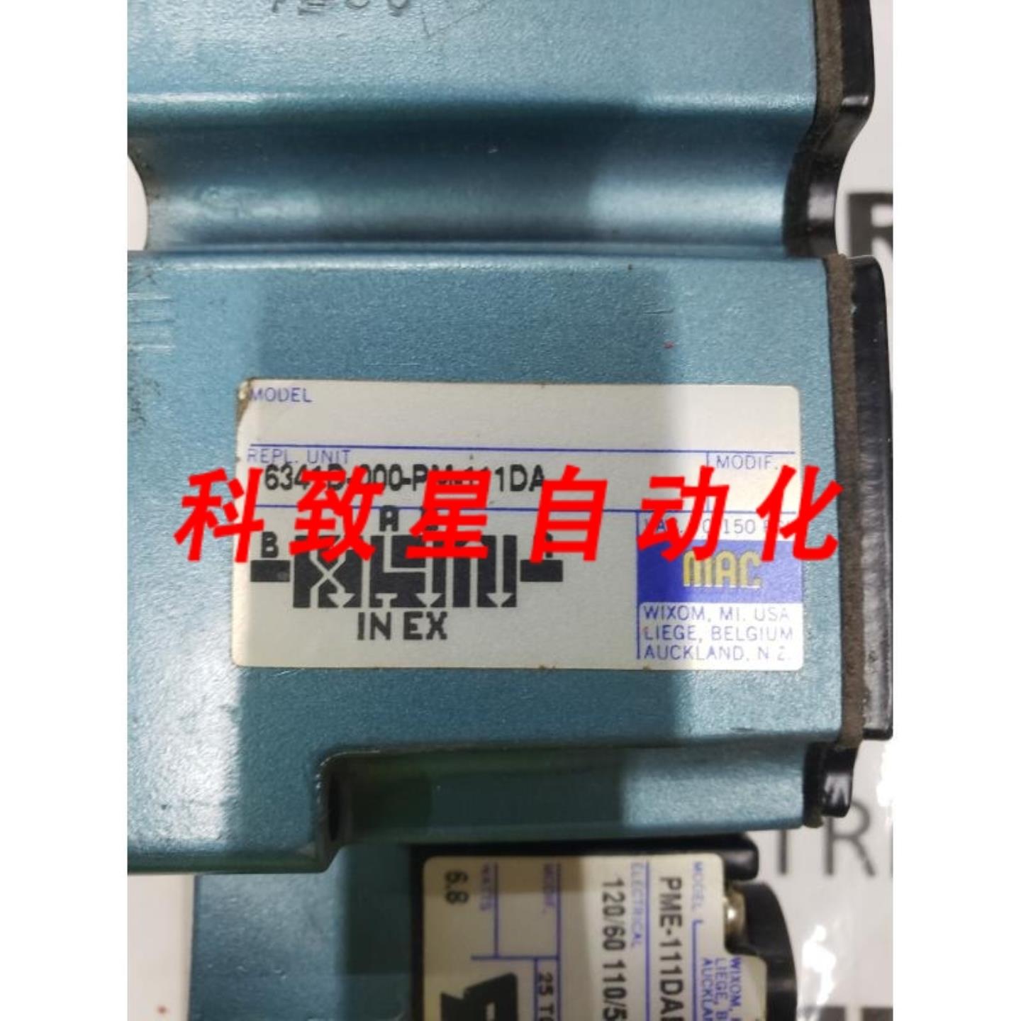 工业配件MAC 6341D-00-PM-11DA阀门