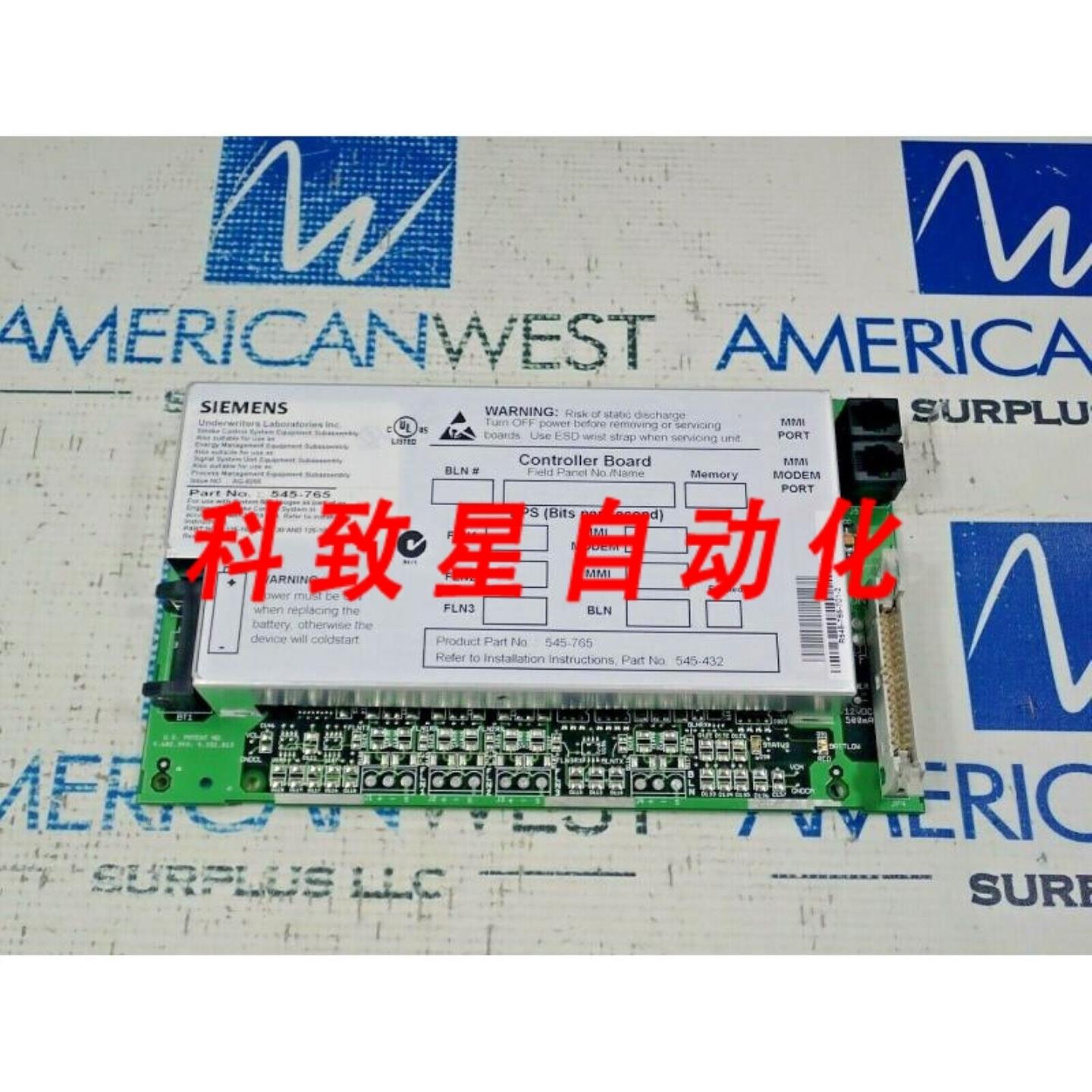 工业配件545-765控制板600 APOGEE